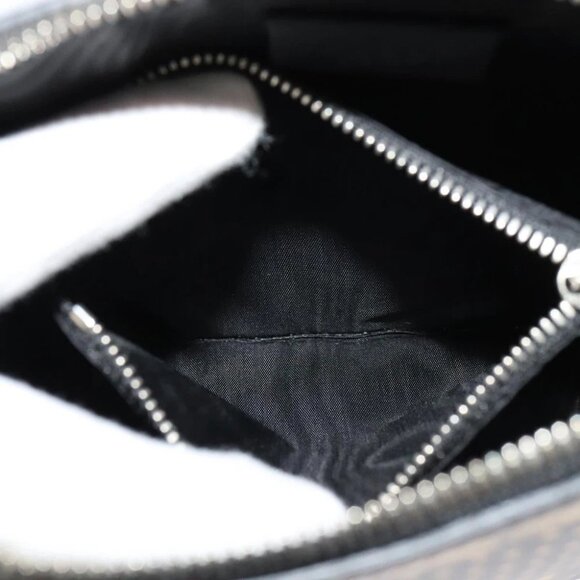 GUCCI SEGA Collaboration Shoulder Bag Leather Black 511189 Auth BD1503AV - Picture 11 of 14